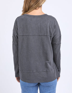 Foxwood Jayne Throw On Top Charcoal