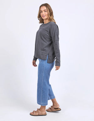 Foxwood Jayne Throw On Top Charcoal
