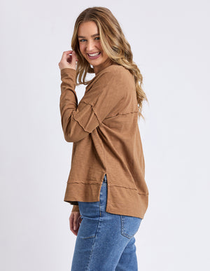 Foxwood Jayne Throw On Top Toasted Coconut