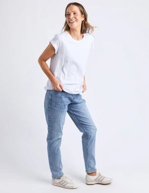 Foxwood Manly Tee White