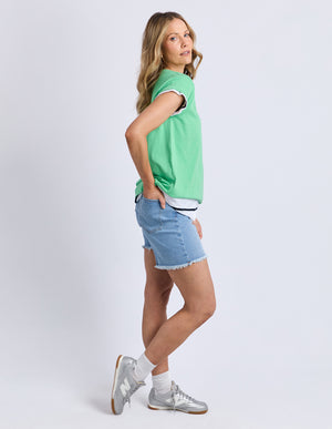 Foxwood Manly Vee Tee Irish Green