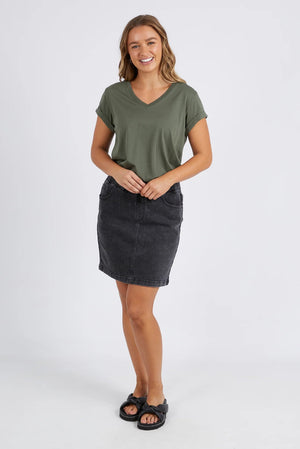 Foxwood Manly Vee Tee Khaki