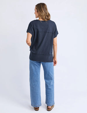 Foxwood Allison Tee Dark Sapphire