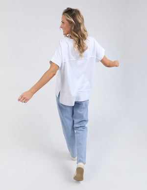 Foxwood Allison Tee White