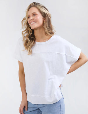 Foxwood Allison Tee White