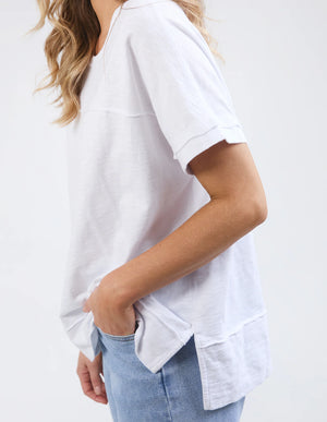 Foxwood Allison Tee White