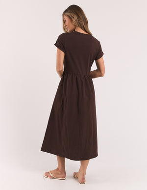 Foxwood Astrid Dress Coffee