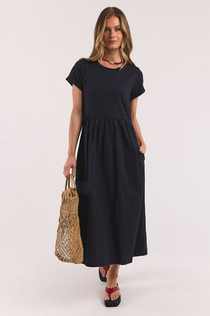 Foxwood Astrid Dress Dark Sapphire