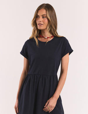 Foxwood Astrid Dress Dark Sapphire