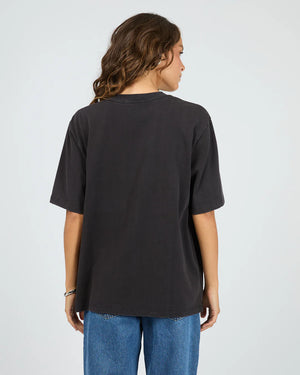Silent Theory Dystopia Tee Washed Black