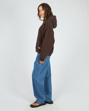 Silent Theory Dalia Hoodie Chocolate