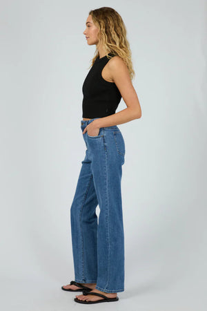 Silent Theory Pia Crop Tank Black