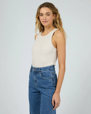 Silent Theory Pia Tank Oatmeal