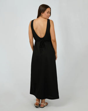 Silent Theory Tallow Tie Maxi Dress Black