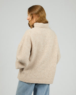 Silent Theory Willow Knit Jumper Oat