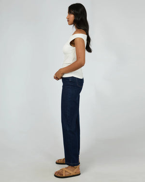 All About Eve Kylie Off Shoulder Top Vintage White