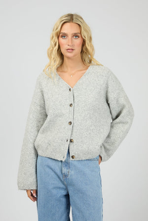 All About Eve Nova Cardigan Grey Marle