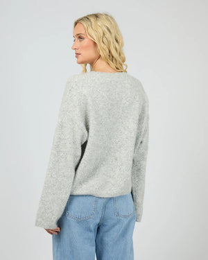 All About Eve Nova Cardigan Grey Marle