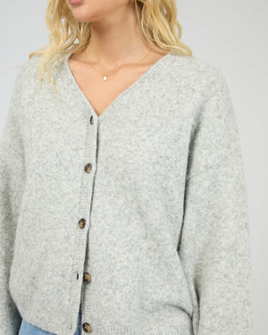 All About Eve Nova Cardigan Grey Marle