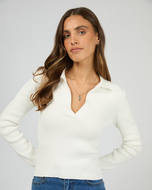 All About Eve Cecilia Knit Vintage White