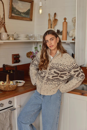 All About Eve Zoe Knit Thru Oat