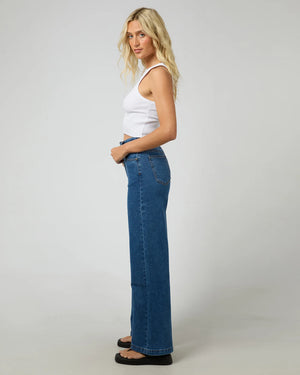 All About Eve Jacqui Wide Leg Jean Heritage Blue