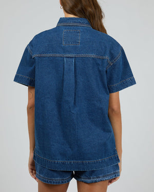 All About Eve Simi Denim Shirt Heritage Blue