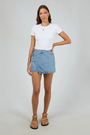 All About Eve Lenni Mini Skort Light Blue