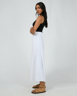 All About Eve Essential Maxi Skirt White