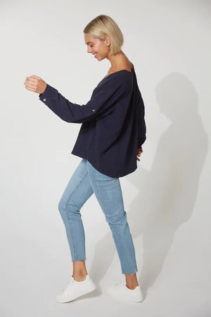 Haven Lauder Top Midnight