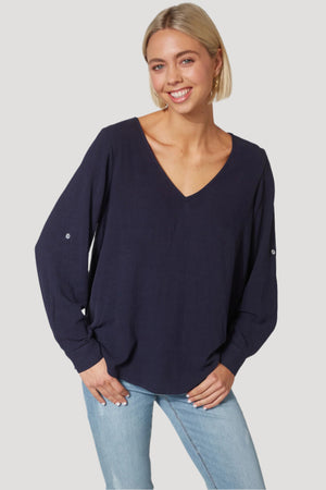 Haven Lauder Top Midnight