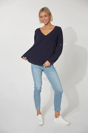 Haven Lauder Top Midnight