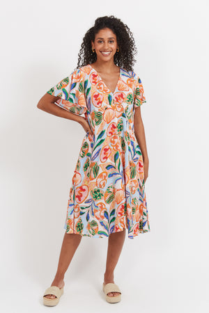 Haven Baja Dress Tide