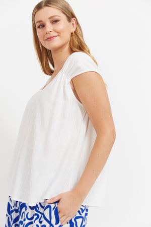 Haven Bahama Tank White