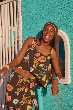 Haven Cabana Tank Brasil Black