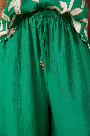 Haven Kenya Palazzo Pant Green