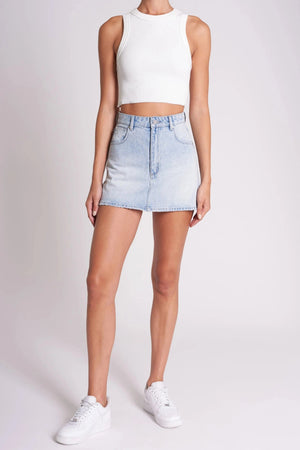 Abrand Aline Skirt Bianca RCY Vintage Indigo