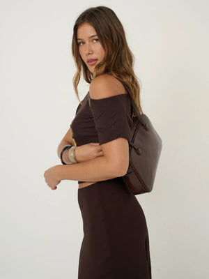 Angels Whisper Brenna Shoulder Bag Brown
