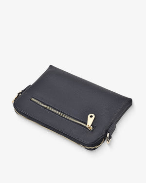Elms + King Bowery Wallet French Navy