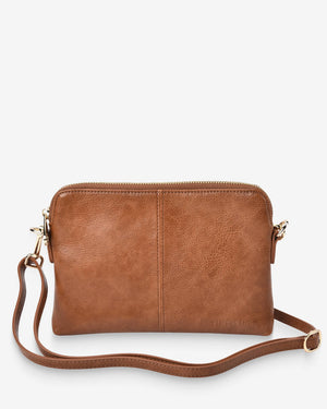 Elms + King Bowery Wallet Tan Pebble