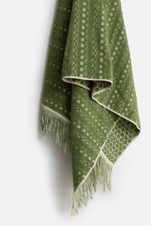 Rhythm El Sol Towel Palm Green