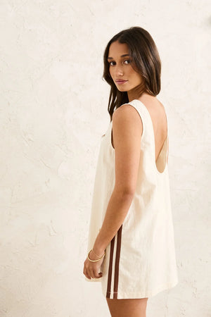 Rhythm Hanalei Mini Dress Cream