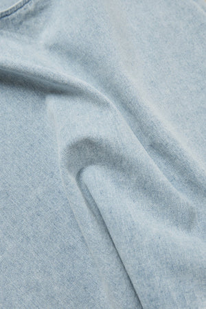 Rhythm Riley Denim Mini Dress Light Wash