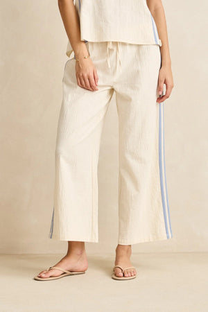Rhythm Tinker Stripe Pant Cream