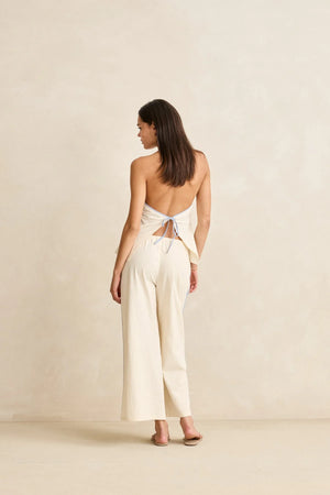 Rhythm Tinker Stripe Pant Cream