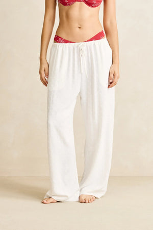Rhythm Leni Beach Pant White