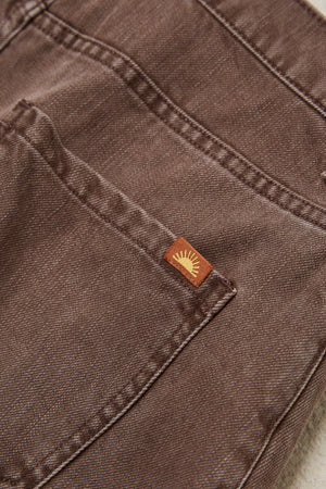 Rhythm Staple Denim Short Chocolate