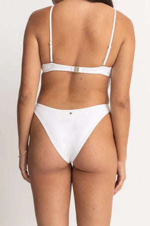 Rhythm Classic Hi Cut Pant White