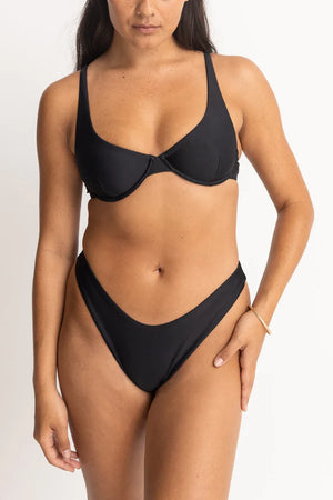 Rhythm Classic Underwire Top Black