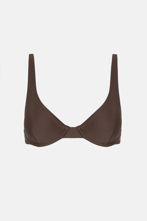 Rhythm Classic Underwire Top Chocolate